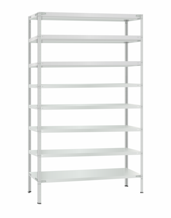 Стеллаж металлический Титан МС-500 2300х1200х300 8 полок