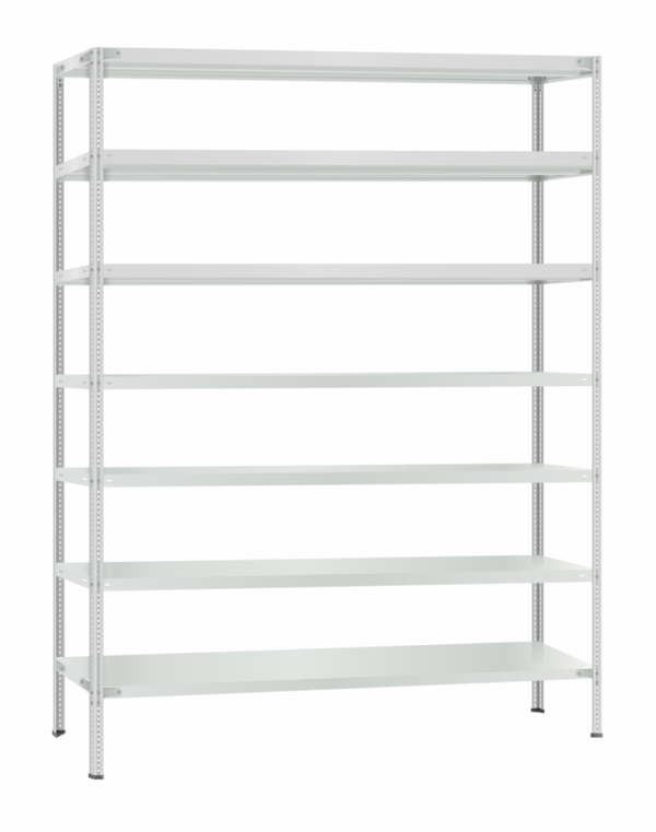 Стеллаж металлический Титан МС-500 2400х1500х300 7 полок